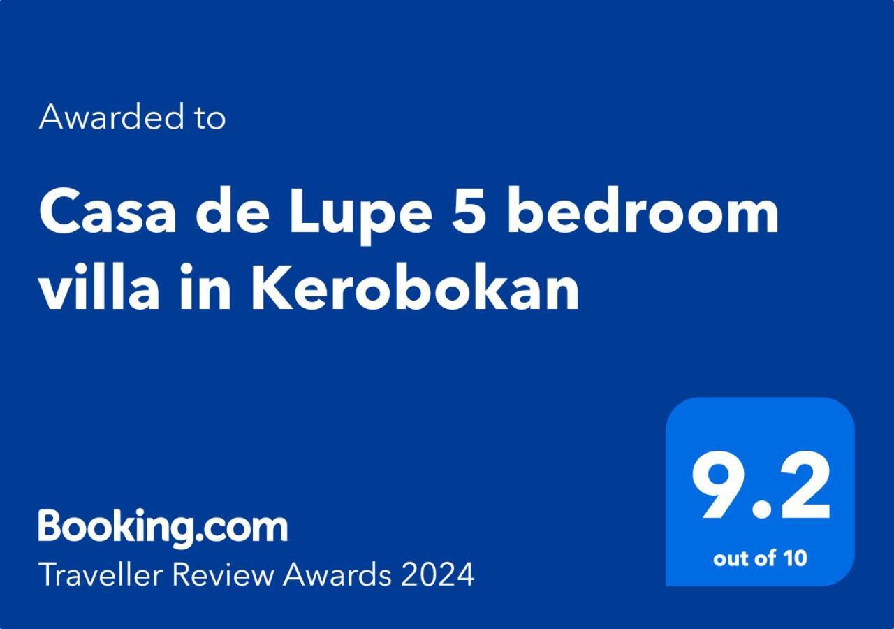 Casa De Lupe 5 Bedroom Villa In Kerobokan 세미냑 외부 사진